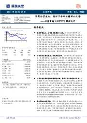 跟踪点评：坚果炒货龙头，看好下半年业绩环比改善