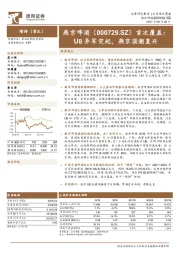 首次覆盖:U8异军突起,燕京国潮复兴