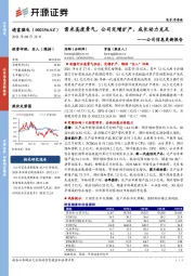 公司信息更新报告:需求高度景气,公司定增扩产,成长动力充足