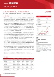 2021前三季度业绩预告点评：主营产品量价齐升，锆行业持续景气