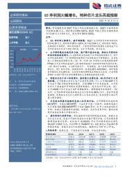 Q3净利润大幅增长，特种芯片龙头再超预期