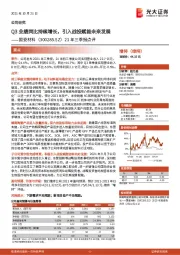 21年三季报点评:Q3业绩同比持续增长,引入战投赋能未来发展