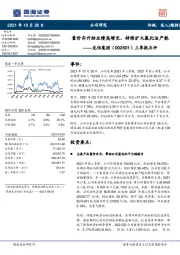 三季报点评：量价齐升助业绩高增长，持续扩大氯化法产能