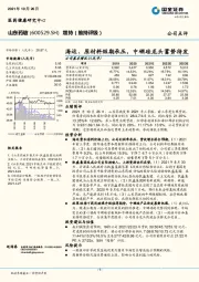 海运、原材料短期承压，中硼硅龙头蓄势待发