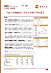 Q3业绩超预期，硅电极与硅片厚积薄发