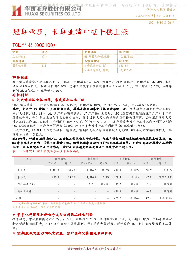 短期承压，长期业绩中枢平稳上涨