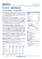 外销收入短期承压，摩飞增长稳健