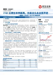 2021年三季报点评：21Q3业绩创单季新高，负极龙头各业务并进