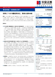 疫情之下Q3销量短期承压，高端化趋势持续