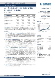 2021年三季报点评：业绩大超市场预期，中国“英伟达”强势崛起