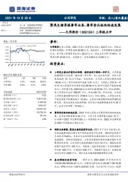三季报点评：聚焦生猪养殖屠宰业务，屠宰食品板块快速发展
