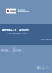 深度报告：已是悬崖百丈冰，犹有花枝俏