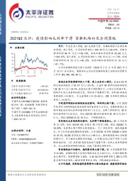 2021Q3点评:疫情影响毛利率下滑 首都机场补充合同落地