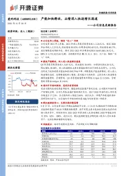 公司信息更新报告：产能加快释放，业绩进入快速增长通道