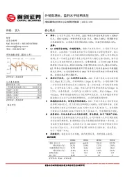 公司简评报告：外销高增长，盈利水平短期承压