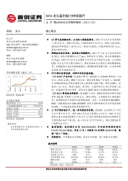 公司简评报告：IDM龙头盈利能力持续提升