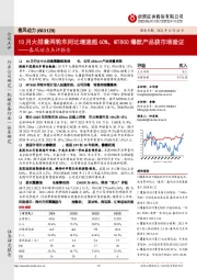 春风动力点评报告:10月大排量两轮车同比增速超60%,MT800爆款产品获市场验证