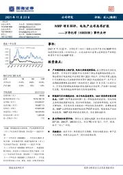 事件点评:NMP项目环评,电池产业布局再扩张
