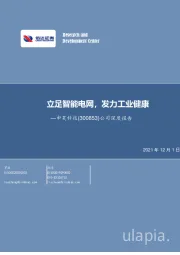 公司深度报告:立足智能电网,发力工业健康