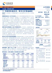 11月销量表现优异，新车定价策略微变
