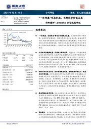 公司深度研究：“一体两翼”布局加速，长期投资价值凸显