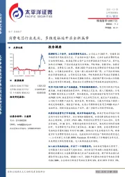 消费电芯行业龙头，多维度拓延开启全新篇章