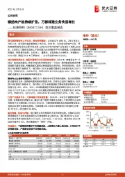 首次覆盖报告:钢结构产能持续扩张,万郡绿建业务快速增长