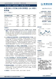 业绩预告点评：金属价格上行贡献主要利润增量，Q4业绩大超预期