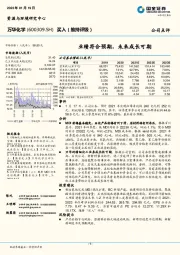 业绩符合预期，未来成长可期
