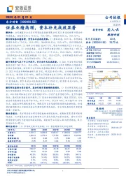 证券业绩高增,资本补充成效显著