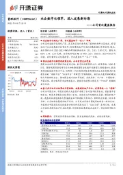 公司首次覆盖报告:央企数字化领军,进入发展新时期