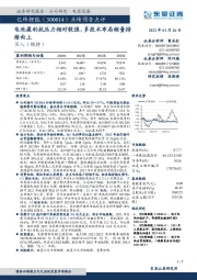 业绩预告点评:电池盈利抗压力相对较强,多技术布局销量持续向上