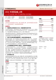 中天科技2021年业绩预告点评报告：2022年将轻装上阵