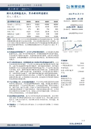 国内先进铜基龙头，军品新材料高增长