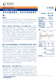 全年业绩高增长，汽车半导体前景可期