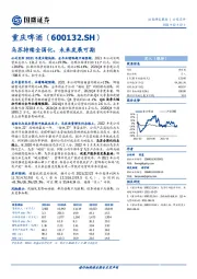 乌苏持续全国化，未来发展可期