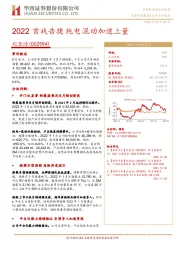 2022首战告捷 纯电混动加速上量