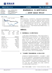 事件点评：重组新能源企业，切入锂离子电池行业