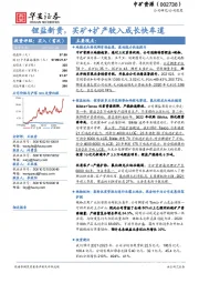 锂盐新贵,买矿+扩产驶入成长快车道