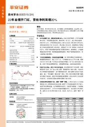 22年业绩开门红，营收净利双增20%