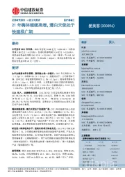 21年嗨体继续高增,濡白天使处于快速推广期
