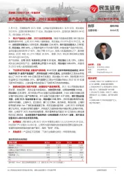 年报点评:多产品线齐头并进,2022延续高增可期