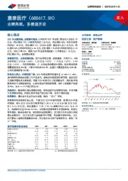 业绩亮眼,多赛道齐发
