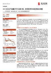 2021年年度报告点评:MDI及石化产品量价齐升业绩大增,多种新材料布局拓宽商业版图