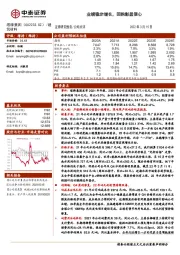 业绩稳步增长,回购彰显信心