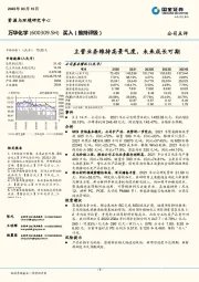 主营业务维持高景气度,未来成长可期
