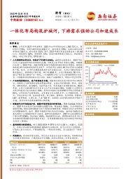 一体化布局构筑护城河,下游需求强劲公司加速成长