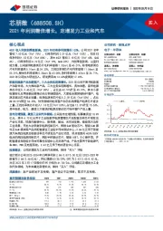 2021年利润翻倍增长，定增发力工业和汽车