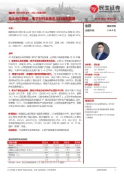 2021年报点评:龙头地位稳固,电子材料业务进入加速放量期