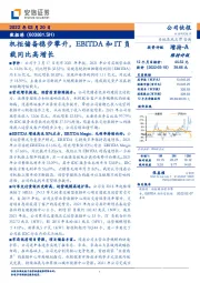 机柜储备稳步攀升，EBITDA和IT负载同比高增长